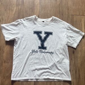 Yale University White T-Shirt by HM